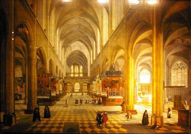 Pieter Neefs Interior of Antwerp Cathedral